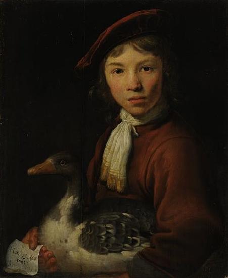 Jacob Gerritsz Cuyp A Boy with a Goose China oil painting art